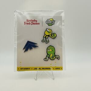 Jamal Murray KFC Starry Limited Edition Pin Set 2023 Denver Nuggets Collab